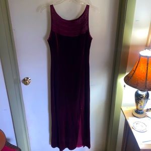 Aspeed brand vintage dress. Red velvet, large. Great for a night on the town